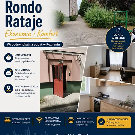 Guest house Rondo Rataje - Ekonomia I Komfort!